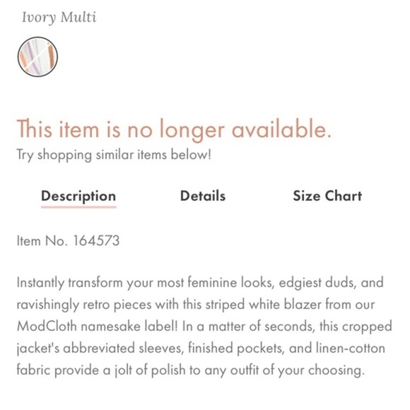 NWT Sweet Sophistication Colorful Blazer Jacket - Picture 6 of 8